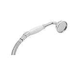 Rohl U.5387LS-APC Perrin and Rowe Inclined Hand Shower with Metal Handle and 60' Hose, Polished Chro