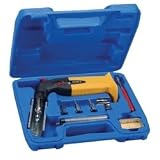 solder-it soies670ckブタントーチキット(はんだ付けはんだヒント、、、フラットベースで、スポンジ、ワイヤブラシで、ストレージ場合)