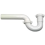 Master Plumber 823-641 MP Lavatory Drain P-Trap, White by Master Plumber