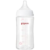 ピジョン 母乳実感 哺乳びん 240ml 3か月~ 耐熱ガラス製