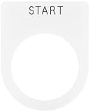 IM 押ボタン/セレクトスイッチ(メガネ銘板) START 黒 φ30.5 P3035