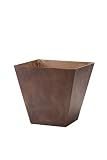 Novelty Manufacturing Co NOV35167 Novelty 16 in. Square Ella Teak Planter