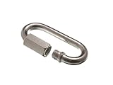 クイックリンクチェーン修復シャックル7 mm 9 / 32 BZP亜鉛メッキスチール( Pack of 2 )