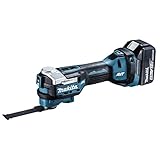 マキタ(Makita) 充電式マルチツール 18V6Ah バッテリ・充電器・ケース付 TM52DRG 青