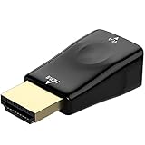 ORIGINCOM HDMI to VGA 変換アダプタ 1080P対応 HDMIオス端子→VGAメス端子 信号コンバーダー PC タブレットからモニター プロジェクター ドライバー不要 HDMI2VGAADP