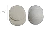 LANACare Organic Merino Wool Nursing Pads, Super Soft and Soothing, Style Softline, size Mini - 3 in