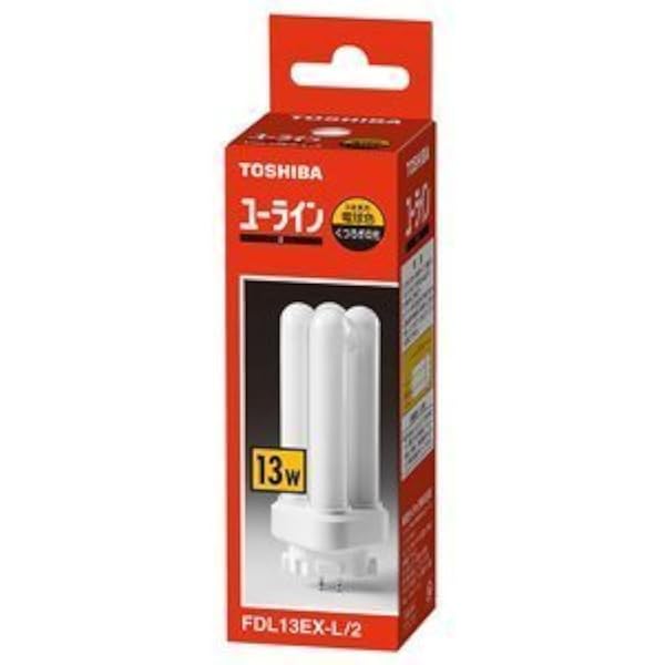 Amazon | 東芝 コンパクト形蛍光ランプ13形・電球色ユーライン2 