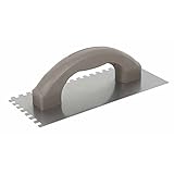 Goldblatt G02392 1/4-Inch By 1/4-Inch By 1/4-Inch Square Notch Trowel With Plastic Handle [並行輸入品]