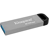 Kingston DataTraveler Kyson USB 3.2 Gen 1 フラッシュドライブ 512GB キャップレスメタルケース