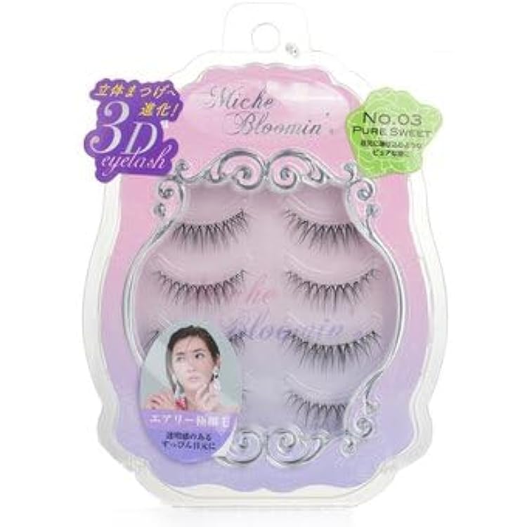 ミッシュブルーミン　アイラッシュ　No32 ガーリーキュート　つけまつげ4ペア入 Amazon | ミッシュブルーミン つけまつげ アイラッシュ No