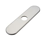 Bweクローム正方形10インチキッチンシンク蛇口穴カバーデッキプレートEscutcheon P-22N