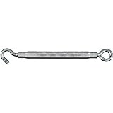 National Mfg / Spectrum Brands Hhi n221 – 895 3 / 8 x 16インチ亜鉛Hook & Eyeターンバックル Pack of 1 N221-895 1