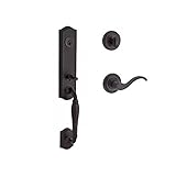 Baldwin SCNEWXCURRTRR112 Reserve Single Cylinder Handleset New Hampshire x Curve with Traditional Ro