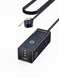 Baseus PD 充電器 20W USB 電源タップ 1500W 6個口 雷ガード GaN5窒化ガリウム 【USB-C*2 USB-A*1 コンセント*3 / ほこり防止シャッター/アース付き / 1.5mコード / LED電源ボタン】 急速充電器 iPhone15/iPad/Galaxy/Android 充電ステーション PSE認証済み PowerCombo ブラック