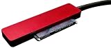 ProjectM SSD/HDD用高速SATA-USB3.0変換ケーブル レッド PM-SSDU3S-RD