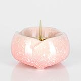 Amazon やわらぎ ゆず ローソク立芯付 ローソク立て ロウソク立て 仏具 ミニ 陶器 芯 おしゃれ 仏壇用 仏具 火立 燭台 やわらぎゆずローソク立芯付 燭台 輪灯 オンライン通販