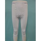 大きいサイズロンパン 13-803 ホワイト 4L(2枚組)