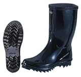 長靴CL軽半長(黒) 25.5cm