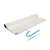 StarTech.com 静電気防止シート 60cm x 70cm ベージュ クリップ付き帯電防止マット M3013