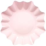 Baby Pink Coordinating Classics Star Serving Plate 11in 8ct [並行輸入品]