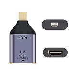 cablecc Mini DisplayPort 1.4 ソース - HDMI 2.0 ディスプレイ 8K 60hz UHD 4K Mini-DP - HDMI オス モニターアダプター コネクター