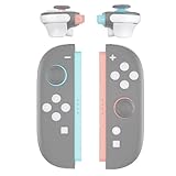 eXtremeRate Joycon 2対応用DIY交換フルセットボタン、Nintendo Switch 2 コントローラー対応用、カスタム ABXY 方向キー 十字キー ＋ − C HOME キャプチャー リリース L R ZR ZL トリガーボタン【ホワイト】