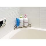 バス/トイレ/ランドリー/バス用品/バス雑貨/ラック/収納 ステンレス　コーナーラック バス トイレ ランドリー バス用品 バス雑貨 ラック 収納