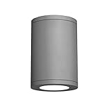 WAC Lighting DS-CD08-F930-GH 8-Inch Tube Architectural Ceiling Mount, flood, 3000K, 90 Circuit [並行輸入
