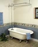 Barclay atr60-bq-whユニバーサルアクリル60 "ビスクロールトップTub