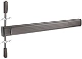 ダークブロンズ36 " x 84 "ジャクソン1275プッシュパッドサーフェス垂直ロッドパニックExitデバイス