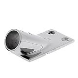 SunniMix 耐久性　ステンレス鋼　ボート　デッキ　手すり　ハードウェア　30度　長方形ベース　22mmチューブ用