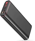 大容量モバイルバッテリー 20000mAh soluser バッテリー パワーバンク 携帯充電器 QC/PD3.0急速充電 3つ出力ポート（