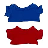 niannyyhouse　10cm 15cm 20cm ぬいぐるみ 服　Tシャツ　マルチカラー ボトム シャツ　綿人形衣装　着せ替え (a2, 15cm)
