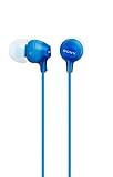 ソニー イヤホン MDR-EX15LP : カナル型 ブルー MDR-EX15LP L×2個