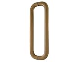 ﾀﾓ ｵｰﾙｳｯﾄﾞ ﾄﾞｱﾊﾝﾄﾞﾙ 450mm ｶﾌｪﾌﾞﾗｳﾝ 丸喜金属本社