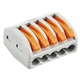 WF-5 ワゴジャパン WAGO (ワゴ) 差込みコネクター WFシリーズ5穴用 40個入り
