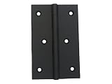 ドゥーブジャパン 欧州金物 ヒンジ Hinge 60x90 ブラック HI120BK 1個