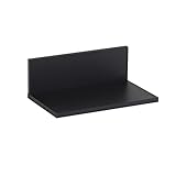 ウォールラック ウォールシェルフ 壁掛けラック L字型棚 幅40cm Wall Rack L-400 アーネオリジナル ブラック