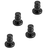 monofive アルミ保護カバー 4個 (3.5mmイヤホンジャック用) ガンメタリック MF-IHJ-A4G