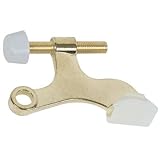 Battalion 1RCT5 Door Stop, Pin, Brass, 2 Lx1 Hx1/2 In W by Battalion
