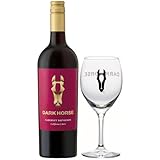 【母の日 ギフト に】ダークホース カベルネ・ソーヴィニヨン オリジナルグラス付[赤ワイン 750ml][ギフトセット]
