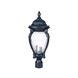 Acclaim 7009BK Nottingham Collection 3-Light Post Mount Outdoor Light Fixture, Matte Black [並行輸入品]