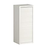 arne ウォールシェルフ 幅24 奥行21 高さ59 耐荷重10kg おしゃれ 北欧 石膏ボード 玄関 壁掛け 棚 戸棚 キッチン 飾り棚 ウォールラック WallBox-DX H six ホワイトウッド