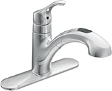 Moen /洗面ca87316 Cキッチン蛇口、1ハンドル、pull-out Sprayer、クロム 1 CA87316C
