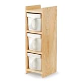 TOSARYU/ひのきキャニスター３段