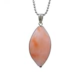 深海珊瑚 ダブルカボション ペンダント