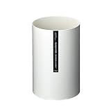 藤栄(FUJIEI) ダスパースタイル ゴミ箱 ダストボックス ホワイト L φ18.6×H27cm 6.8L DS-02 スタイリッシュ シンプル おしゃれ 清潔感 丸洗い可 収納 収納ボックス オフィス リビング 寝室 洗面所 インテリア 日本の職人の手仕事 家に馴染むデザイン 日本製