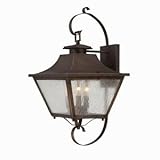 Acclaim 8722CP Lafayette Collection 3-Light Wall Mount Outdoor Light Fixture, Copper Patina [並行輸入品]