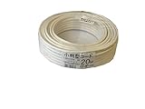 新東電器 小判コード 1.25Sq 白 20m1.25VCTFK-20
