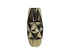 Deco 79 59896 Ceramic Gold Vase - [並行輸入品]